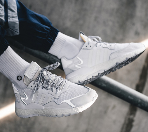 Giày Adidas Nite Jogger 'Crystal White' BD7676 - Ảnh 3