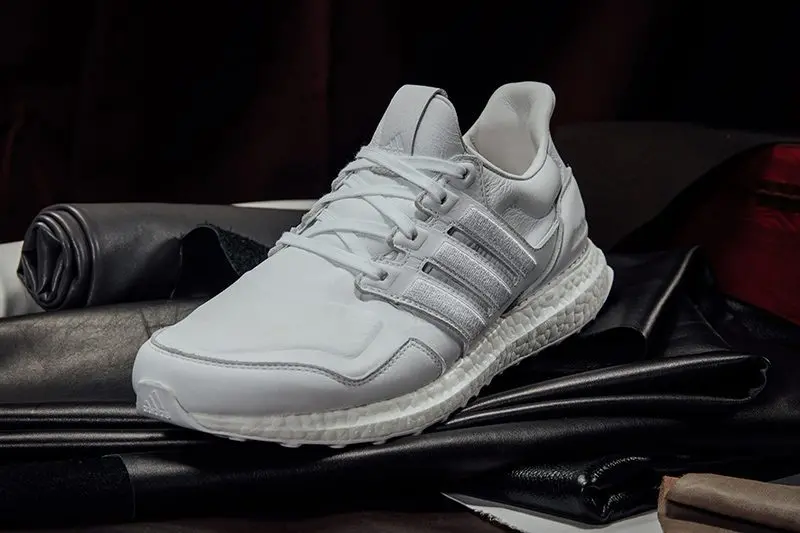 Giày Adidas UltraBoost White Leather EF1355 - Ảnh 6