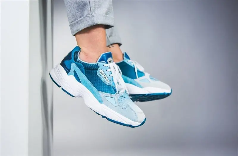 Giày Adidas Wmns Falcon 'Blue Tint' EF1963 - Ảnh 8