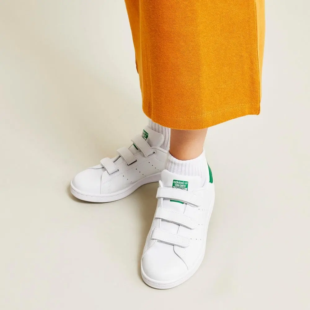 Giày Adidas Stan Smith 'White Green' FX5509 - Ảnh 5