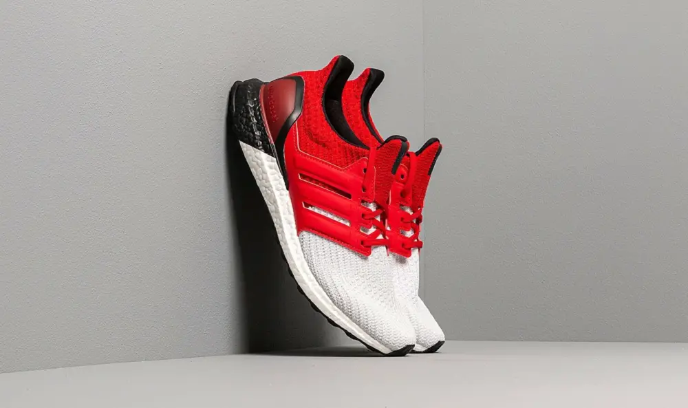 Giày Adidas UltraBoost 4.0 'White Scarlet' G28999 - Ảnh 4