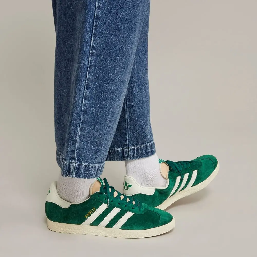 Giày Adidas Originals Gazelle 'Dark Green' GY7338 - Ảnh 4