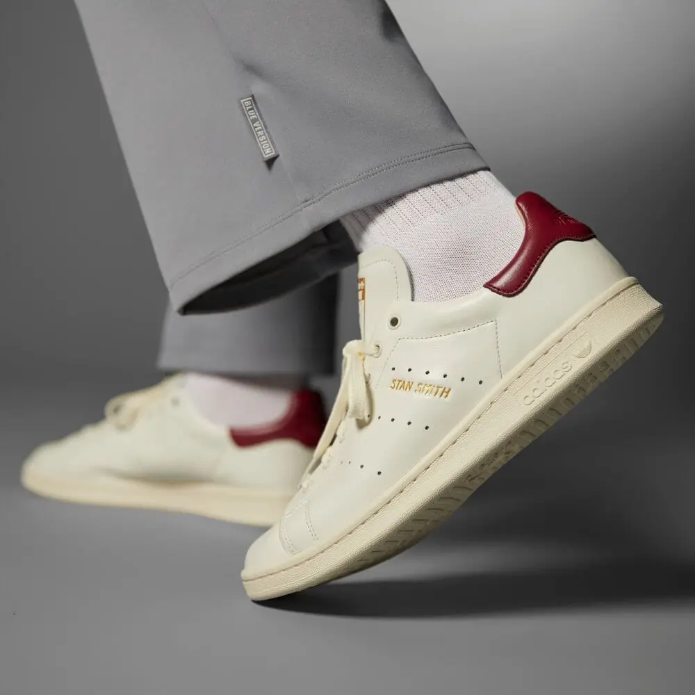 Giày Adidas Stan Smith Lux 'White Burgundy' HQ6786 - Ảnh 3