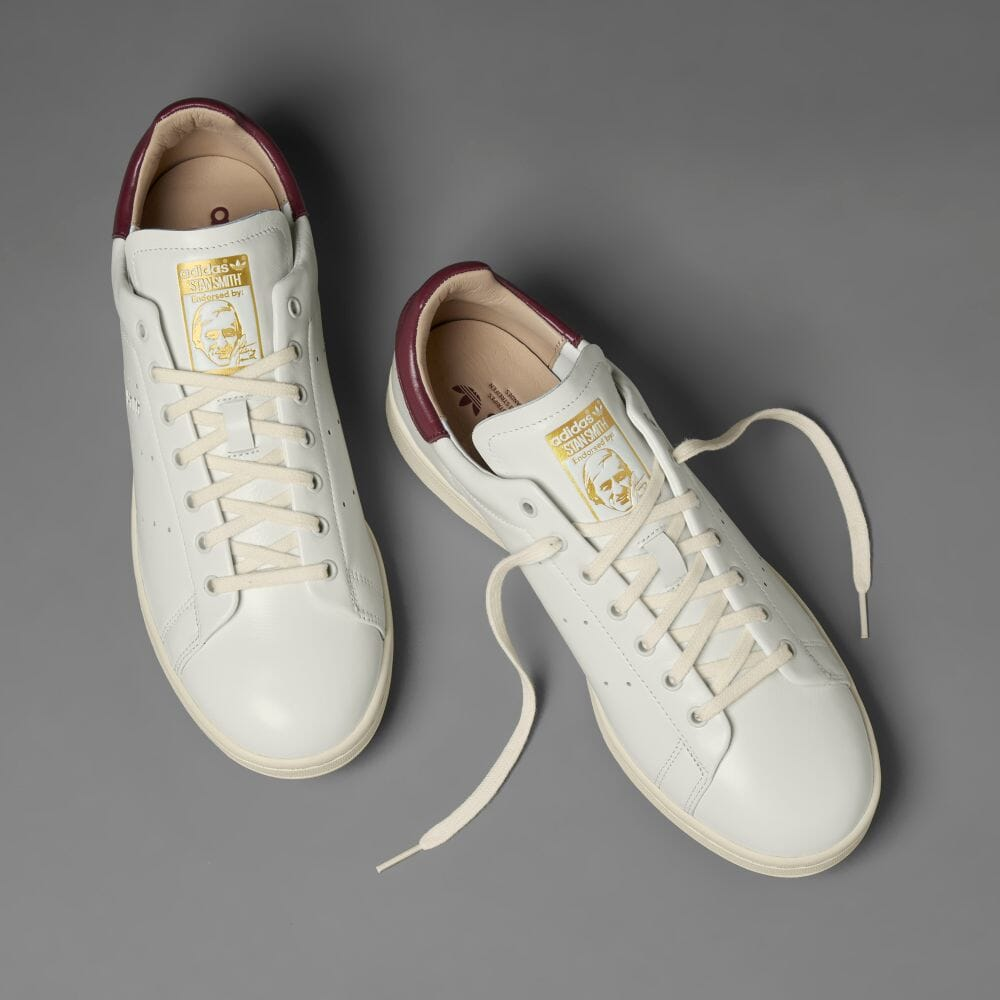 Giày Adidas Stan Smith Lux 'White Burgundy' HQ6786 - Ảnh 5