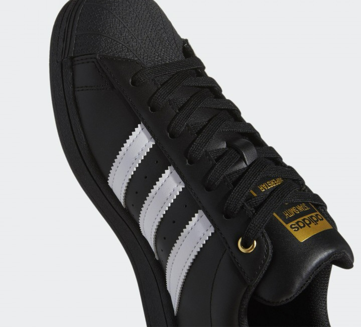 Giày Adidas Superstar Stan Smith 'Core Black' FX7578 - Ảnh 6
