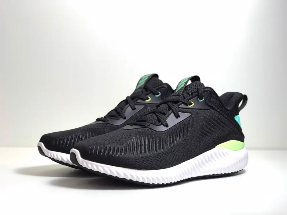 Alternative view of Giày Adidas AlphaBounce EK 'Black Acid Mint' GY5084