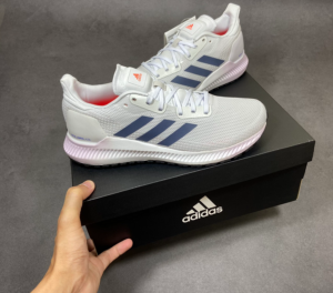 Alternative view of Giày Adidas Solar Blaze 'Grey Navy' EE4238