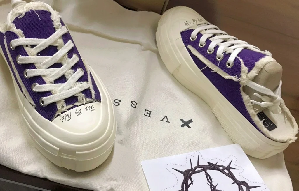 Giày xVESSEL G.O.P Slip On 'Purple' S20X005V - Ảnh 3