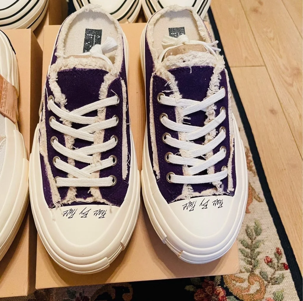 Giày xVESSEL G.O.P Slip On 'Purple' S20X005V - Ảnh 4