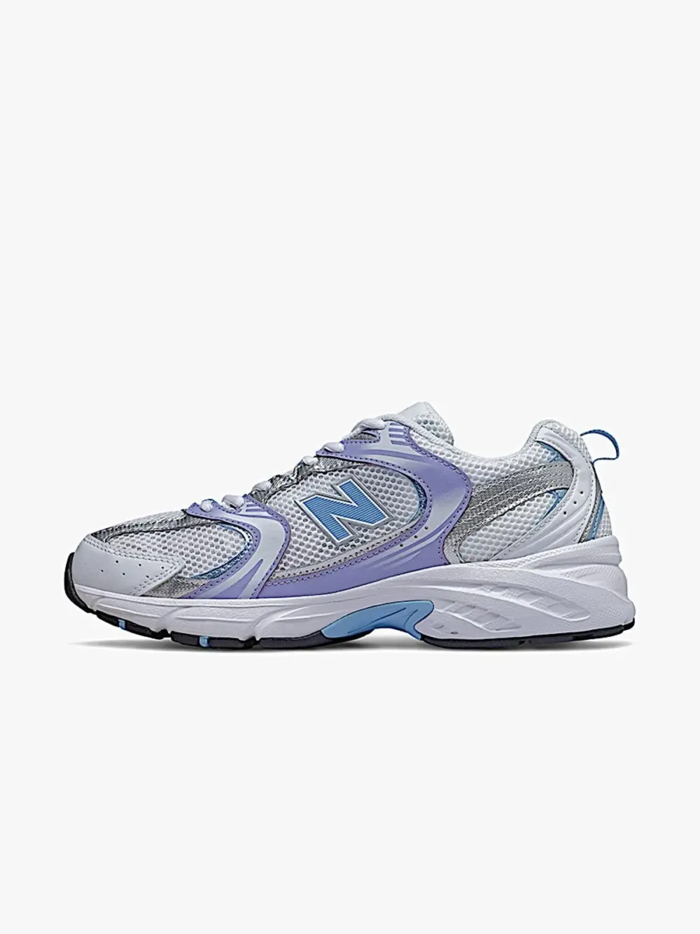 Alternative view of Giày New Balance 530 White Purple MR530CG1