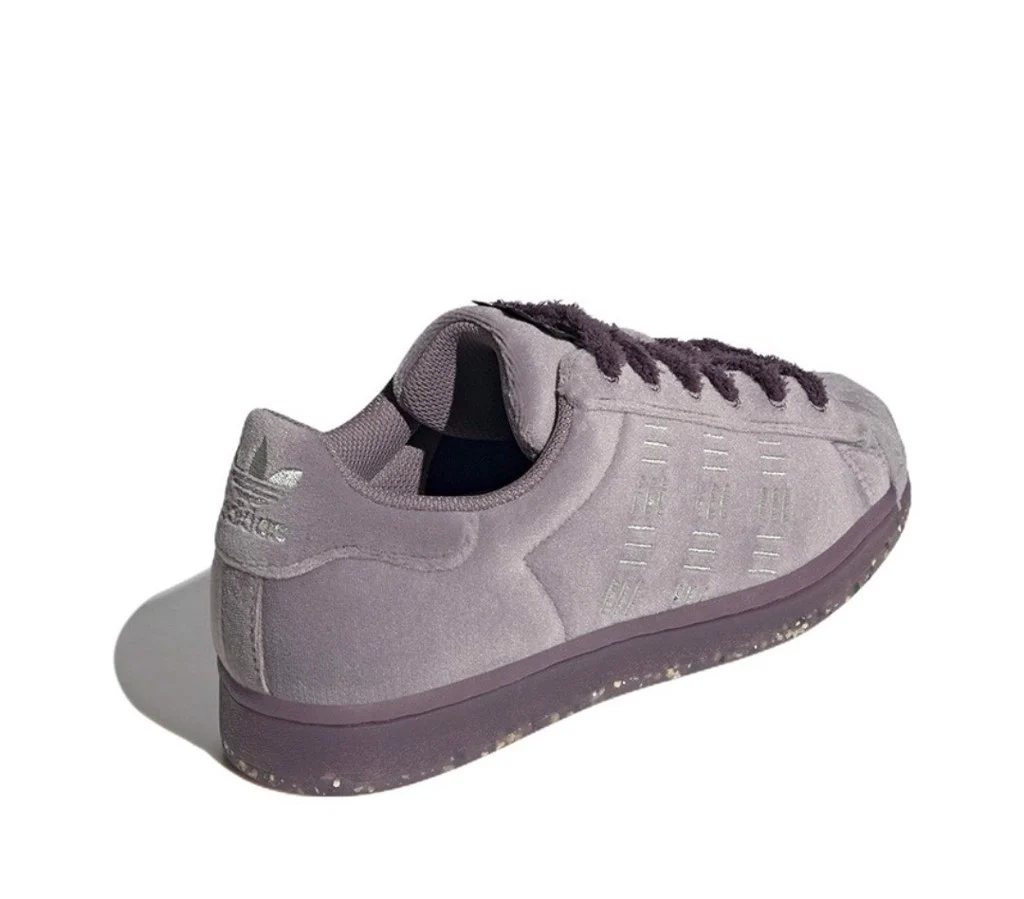Giày Adidas Originals Superstar Light Purple HQ8422 - Ảnh 4