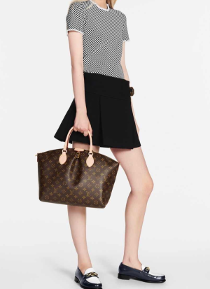 Alternative view of Túi Louis Vuitton Boétie MM Tote 'Brown' M45987