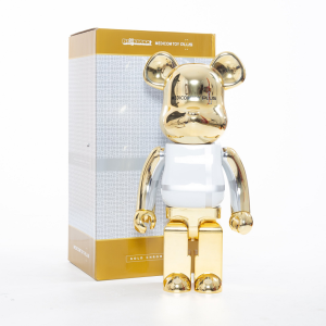 Alternative view of Mô hình Bearbrick Medicom Toy Plus 'Gold Chrome' 1000%