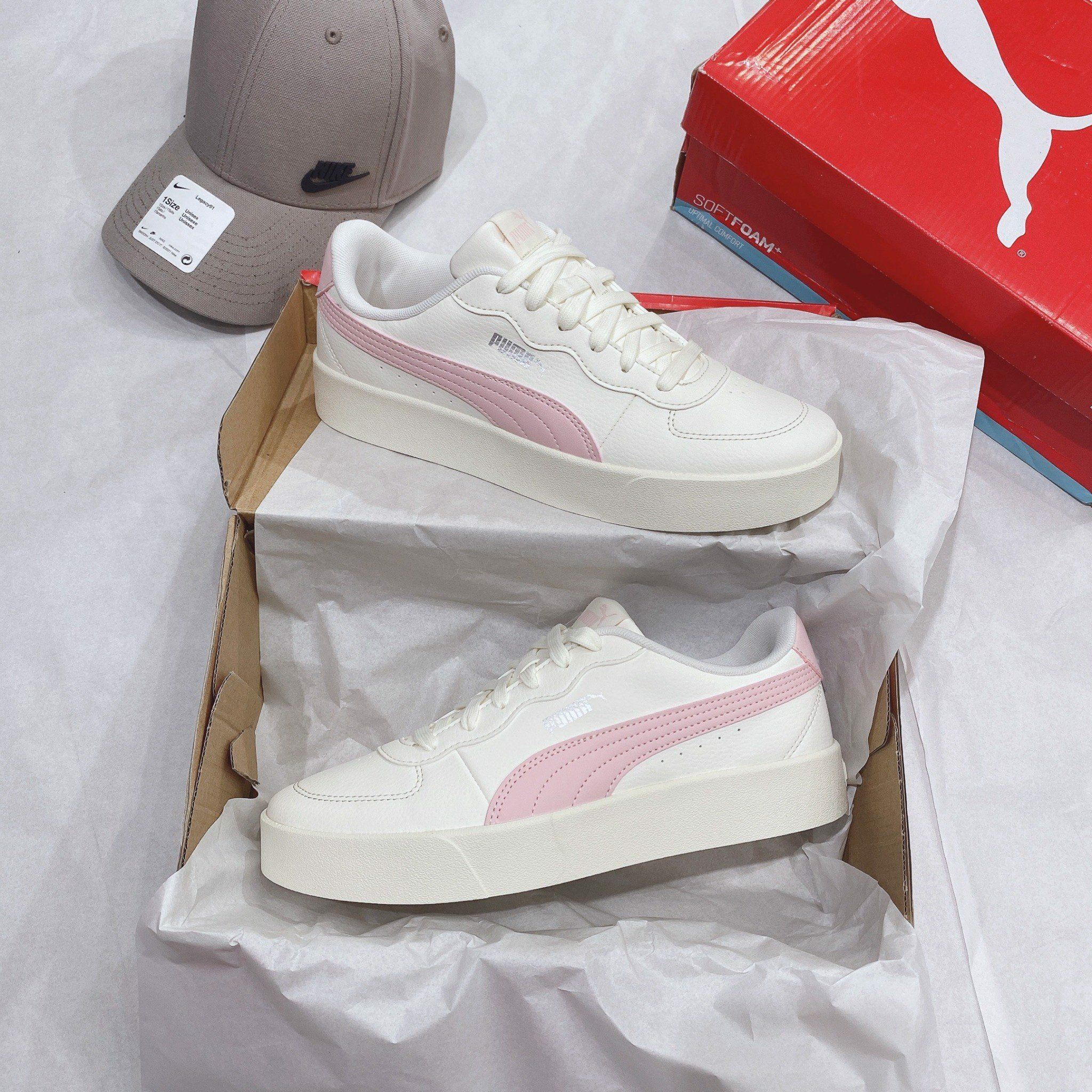 Giày Puma Skye Clean 'Peach Skin' 380147-05 - Ảnh 2