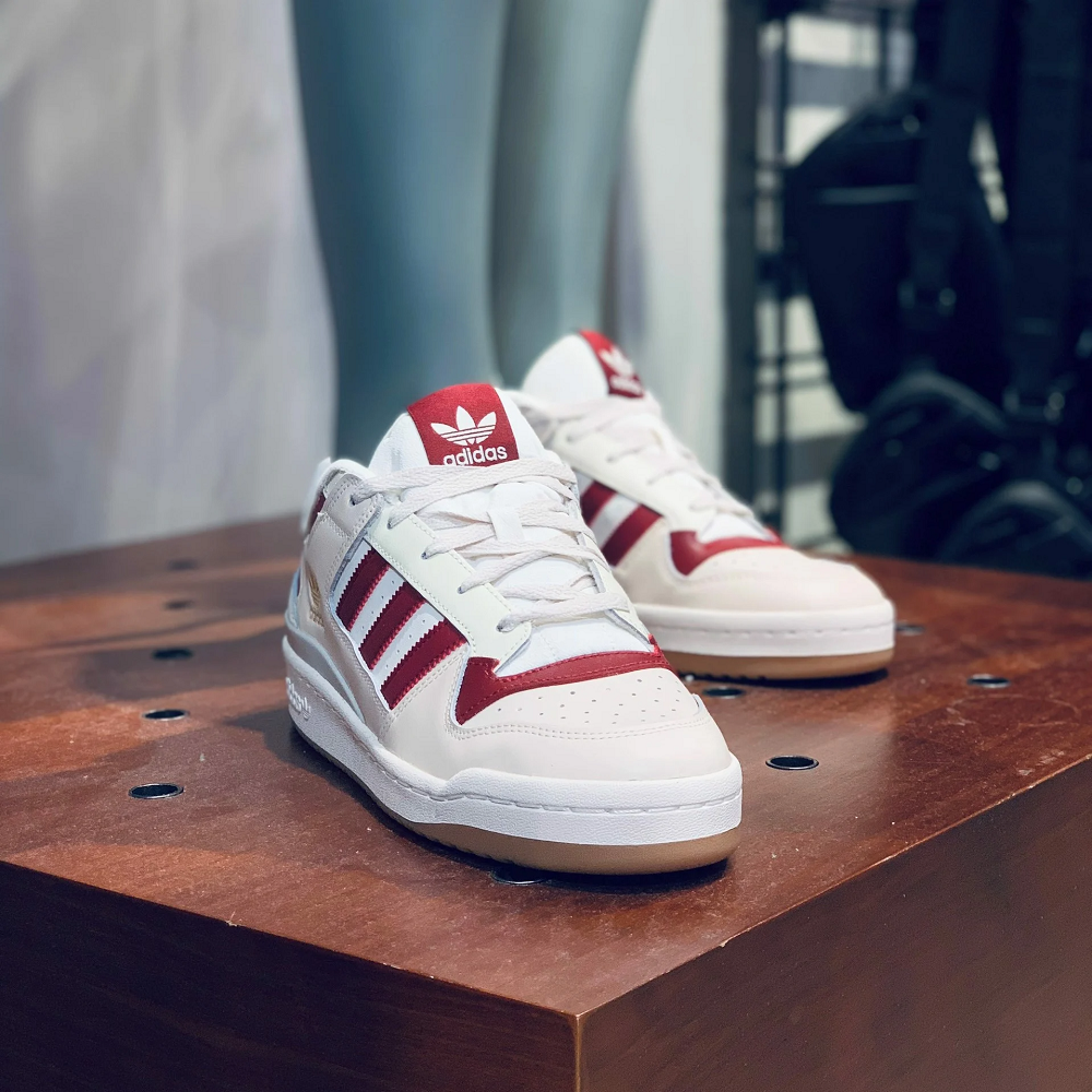 Giày Adidas Forum Low 'White Red' HQ1487 - Ảnh 3