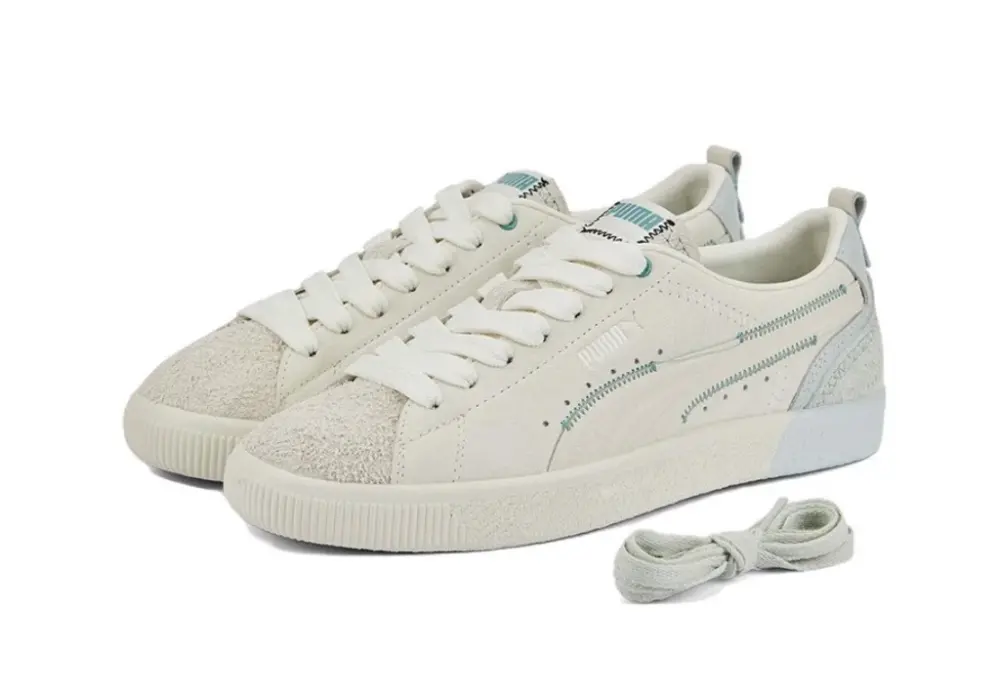 Giày Puma Suede Vintage Beautiful Flow 'White Grey' 386340-01 - Ảnh 7