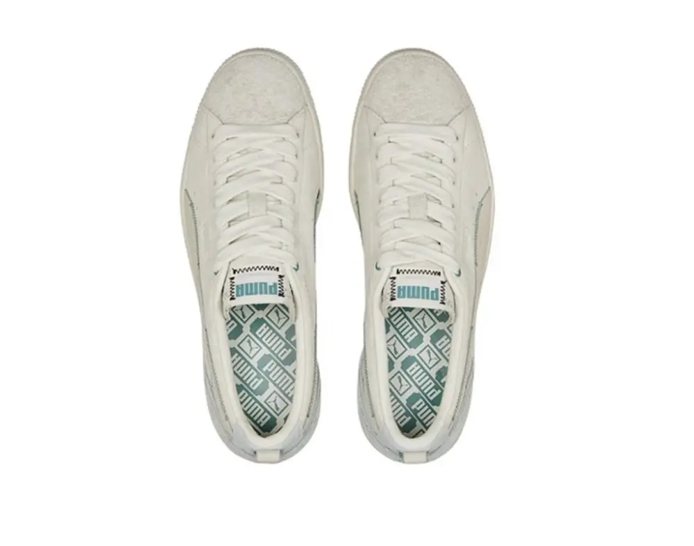 Giày Puma Suede Vintage Beautiful Flow 'White Grey' 386340-01 - Ảnh 3