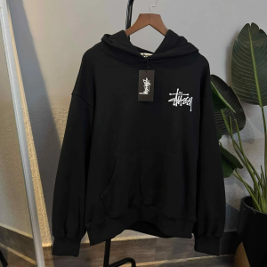 Alternative view of Áo Basic Hoodie Stussy 'Black' 1924762