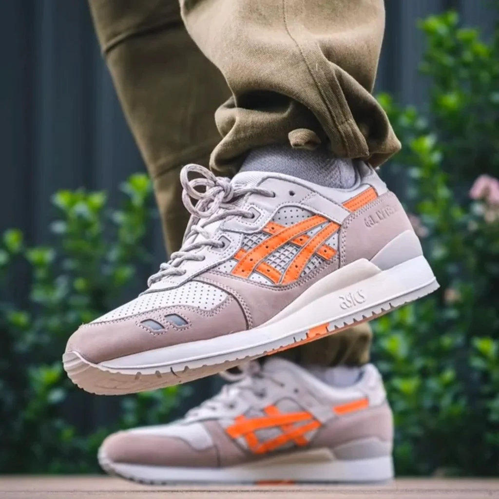 Giày Asics Gel Lyte 3 Remastered x Ronnie Fieg 'Orange' 1201A810-250 - Ảnh 4