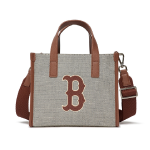 Túi MLB Canvas Small Tote Boston D.Brown 3AORS062N - 43BRD