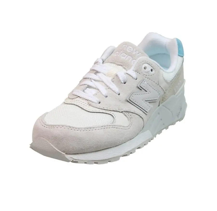 Giày New Balance White & Blue WL999WA - Ảnh 4