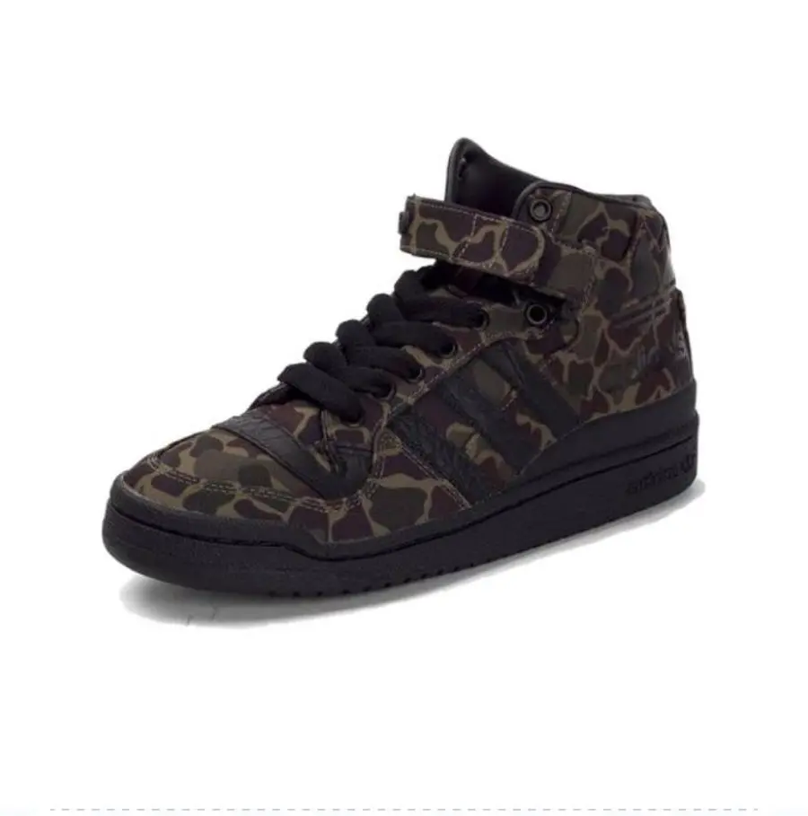 Alternative view of Giày Adidas FORUM High-top 'Military Green' BY3804