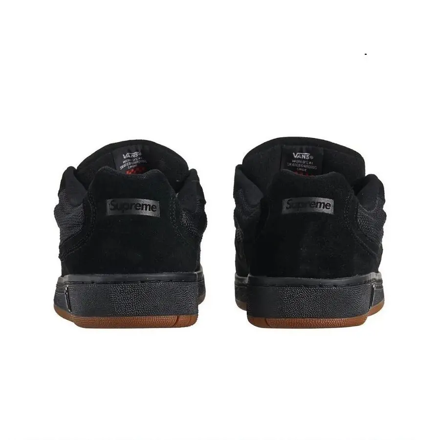 Giày Vans x Supreme Speed 'Black' VN007R0BKA - Ảnh 3