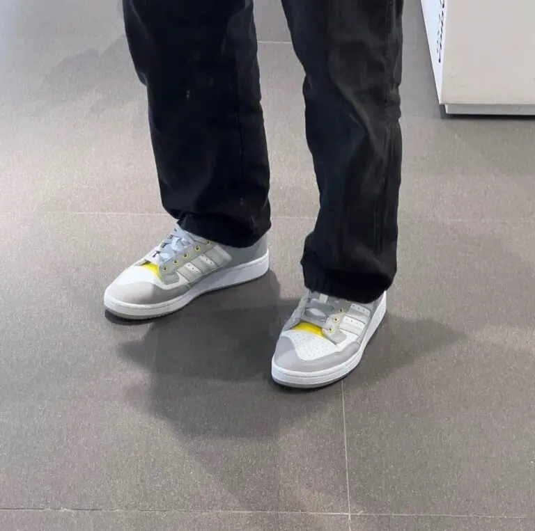 Giày Adidas Originals Centennial 85 Low ‘Grey Yellow’ IE2370 - Ảnh 6