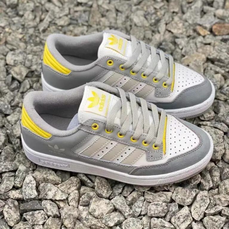 Giày Adidas Originals Centennial 85 Low ‘Grey Yellow’ IE2370 - Ảnh 3