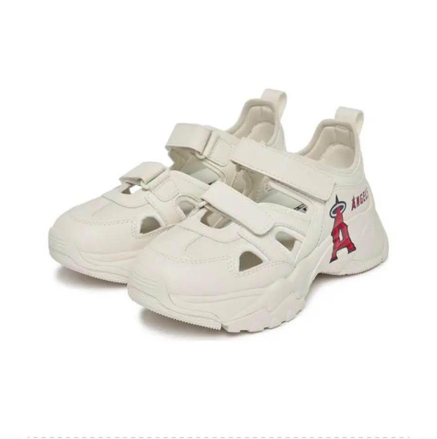 Dép MLB Lightweight and Breathable 'White' 3ASDCH133-41IVS - Ảnh 4
