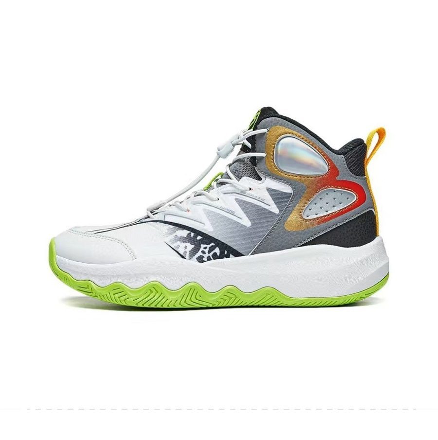 Giày Lining Primary 3.0 V2 Low-top 'White Gray Black' YKBT074-5 - Ảnh 2