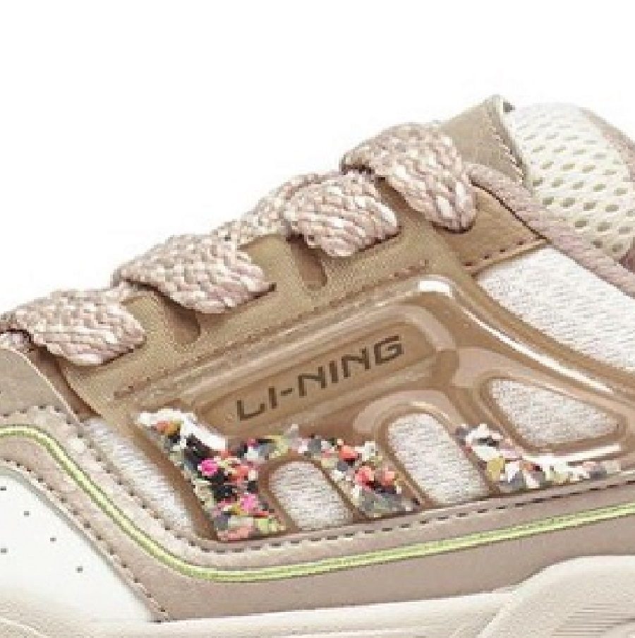 Giày Lining Children Low-top 'White' YKCT092-3 - Ảnh 2