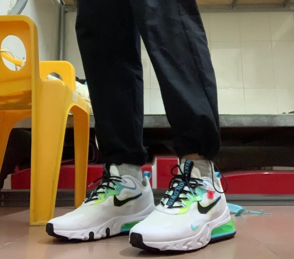 Alternative view of Giày Nike Air Max 270 React 'Worldwide Pack - White' CK6457-100