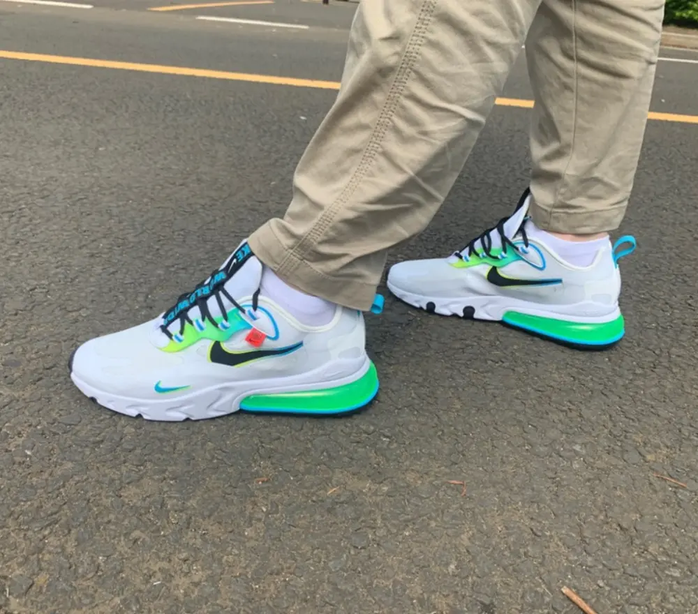 Giày Nike Air Max 270 React 'Worldwide Pack - White' CK6457-100 - Ảnh 3