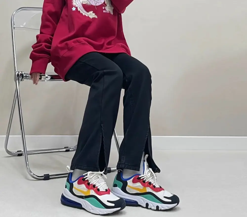 Giày Nike Air Max 270 React GS 'Bauhaus' BQ0103-001 - Ảnh 4