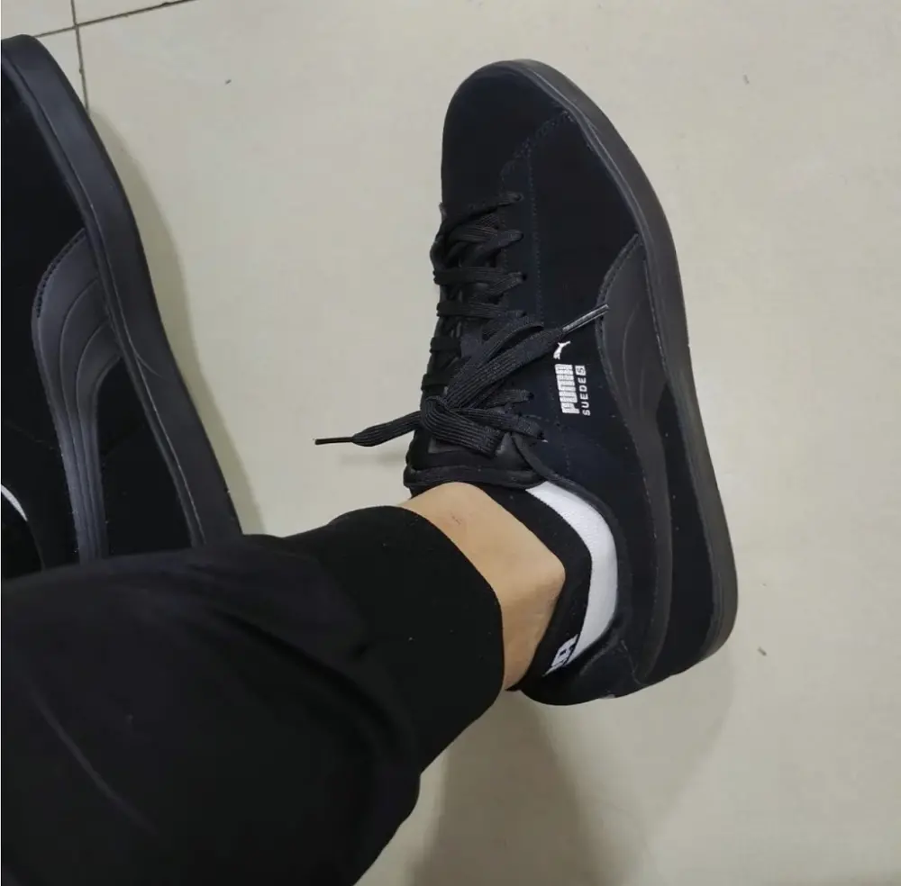Giày Puma Suede 'Black' 356414-29 - Ảnh 3
