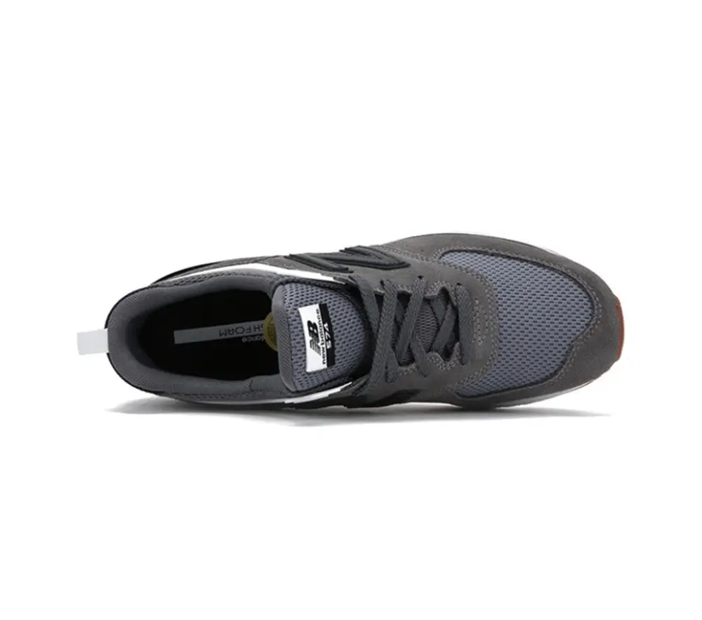 Giày New Balance 574 Sport 'Grey Black Gum' MS574FBC - Ảnh 4