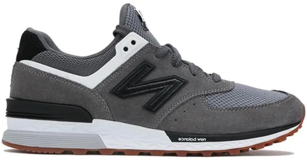 Giày New Balance 574 Sport 'Grey Black Gum' MS574FBC