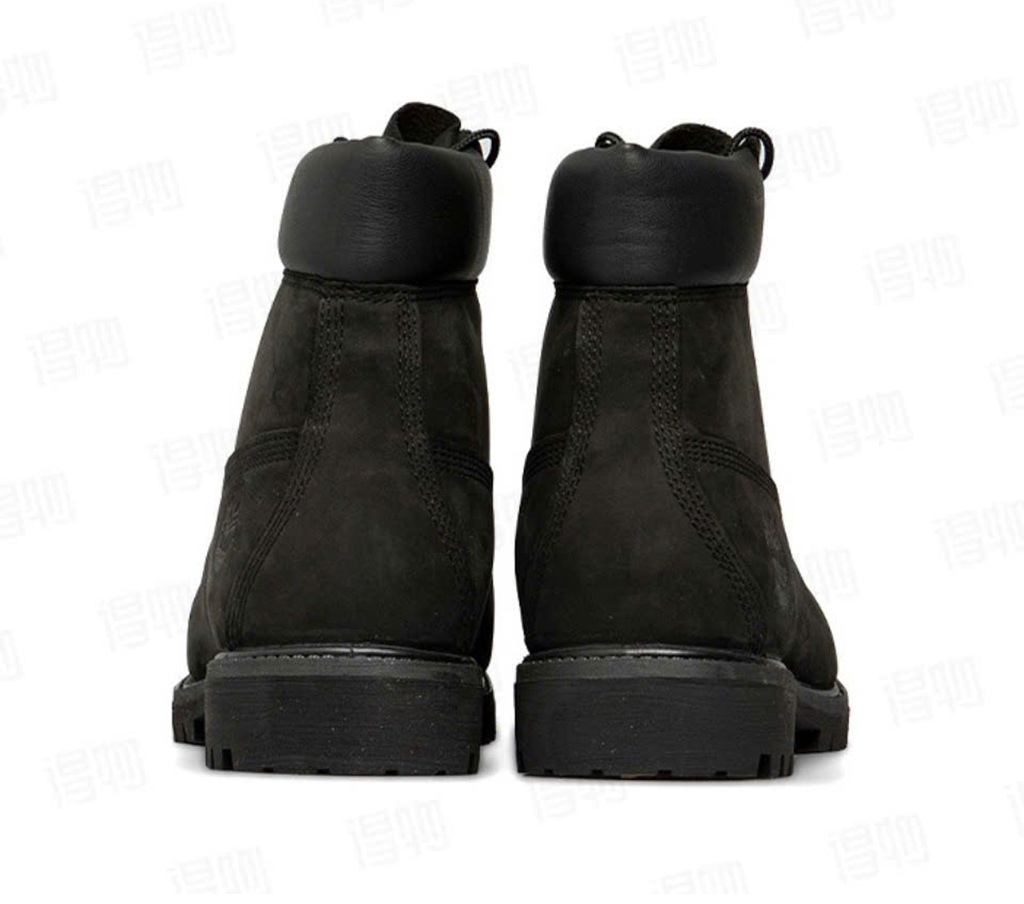 Alternative view of Giày Timberland Men's 6-Inch Wide Width Basic Waterproof Boots 'Black' 10073M