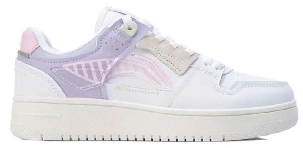 Giày Li Ning Women's Low-Top New White AGCP362-12