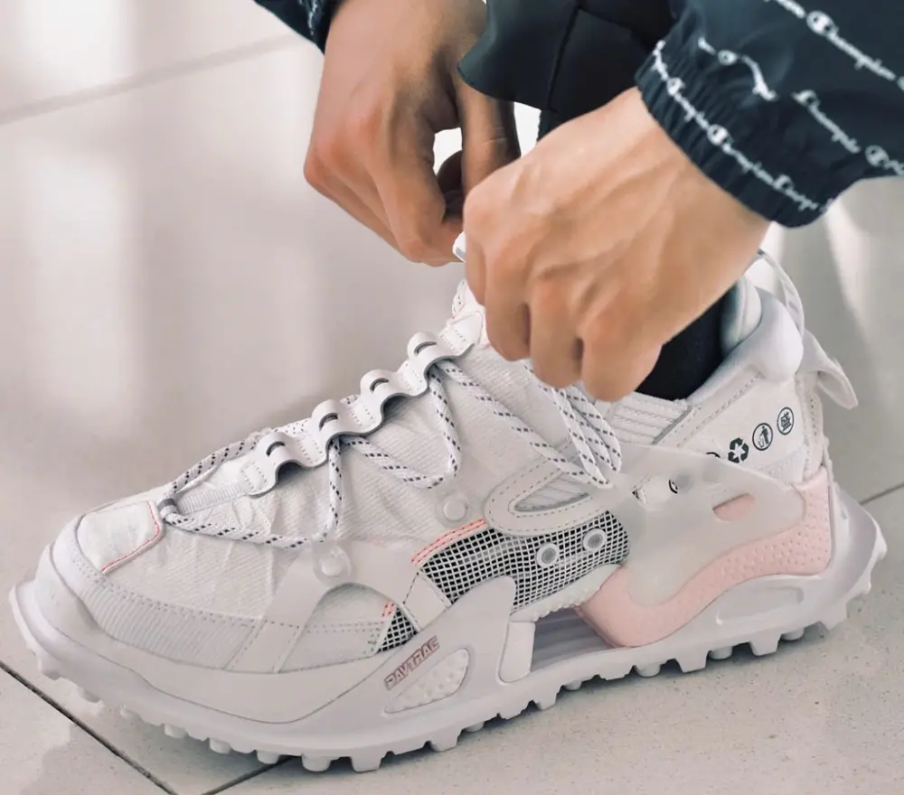 Alternative view of Giày Li Ning Pangu HALO Cherry Blossom Limited Edition Men's White AGLR151-1