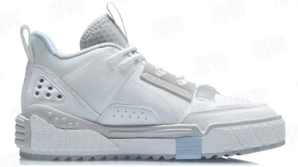 Giày Li Ning Middle Cut Classic 'White' AGCR312-2