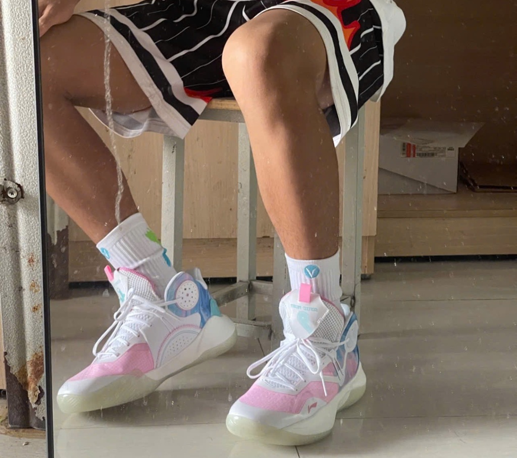 Giày Lining Sonic 9 'Ice Cream' ABAS107-1 - Ảnh 4