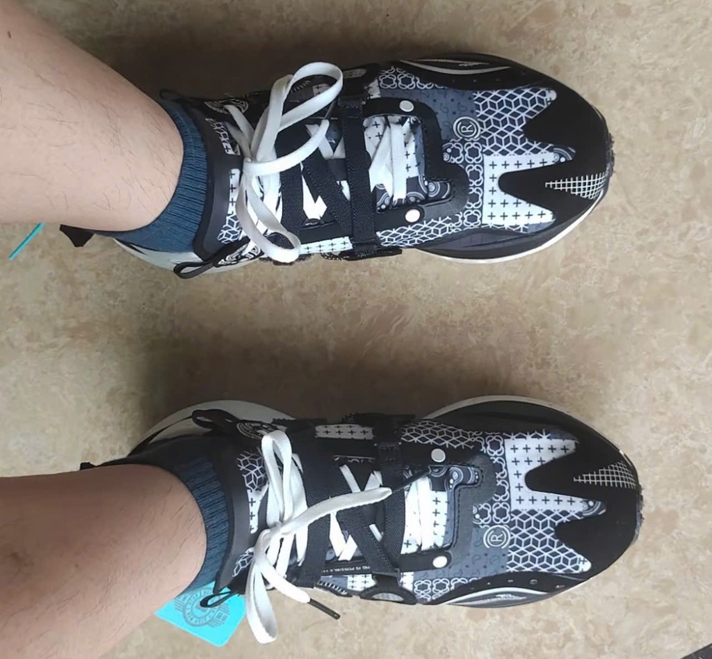 Giày Lining CRC 'Grey' ARYR008-2 - Ảnh 4