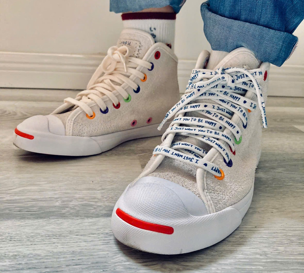 Giày Converse Ouyang Nana x Jack Purcell Mid 'Inside Vs Outside' 171219C - Ảnh 3