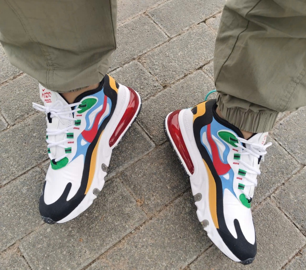 Giày Nike Air Max 270 React 'Multi-Color' DA2610-161 - Ảnh 2