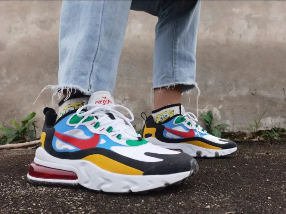 Giày Nike Air Max 270 React 'Multi-Color' DA2610-161 - Ảnh 3