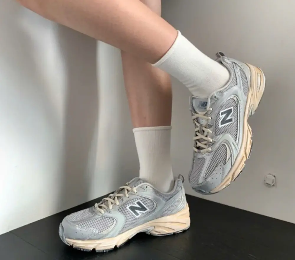 Giày New Balance 530 Vintage 'Metallic Silver' MR530VS - Ảnh 5