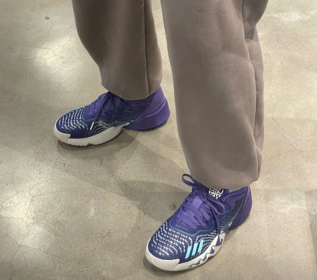 Giày Adidas DON Issue 4 ‘Throwback Utah Jazz’ HR0710 - Ảnh 3