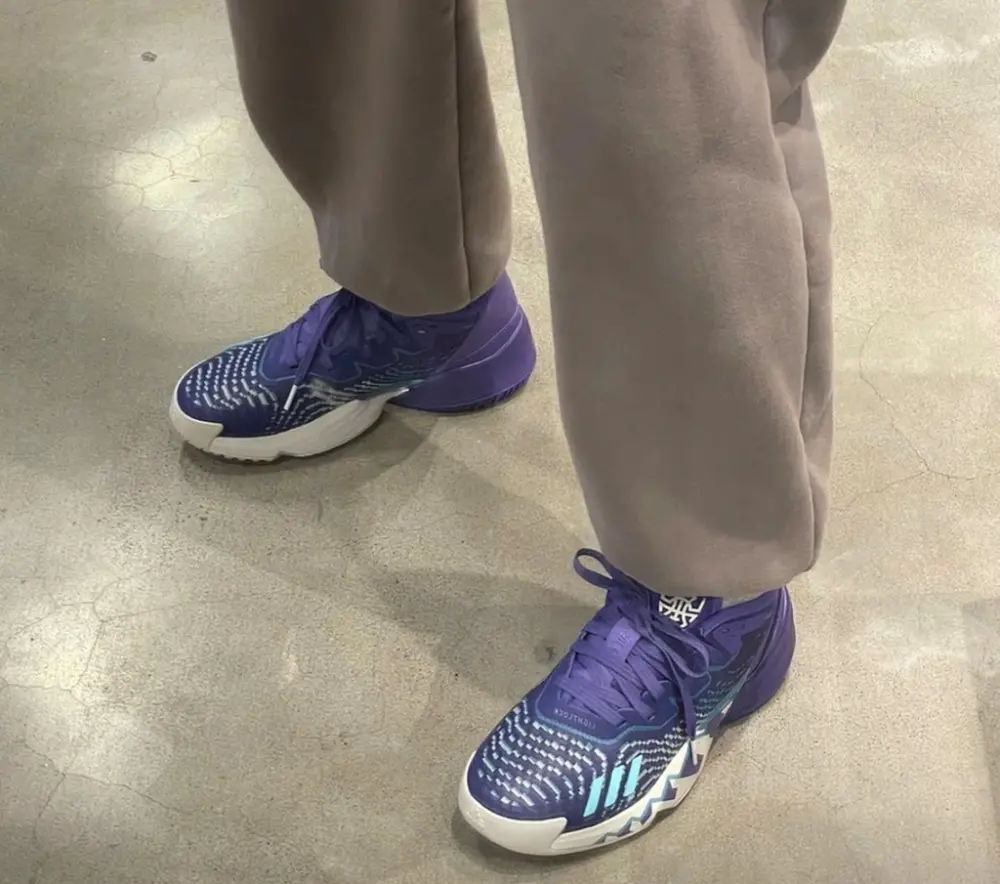 Giày Adidas DON Issue 4 ‘Throwback Utah Jazz’ HR0710 - Ảnh 3